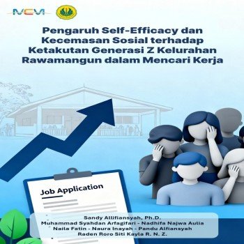 Pengaruh Self-Efficacy dan Kecemasan Sosial terhadap Ketakutan Generasi Z Kelurahan Rawamangun dalam