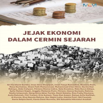 JEJAK EKONOMI DALAM CERMIN SEJARAH